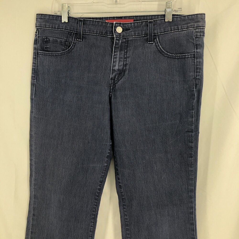 VINTAGE Levis 518 Superlow Stretch Bootcut Denim Blue Jeans 13JR M (36x32)